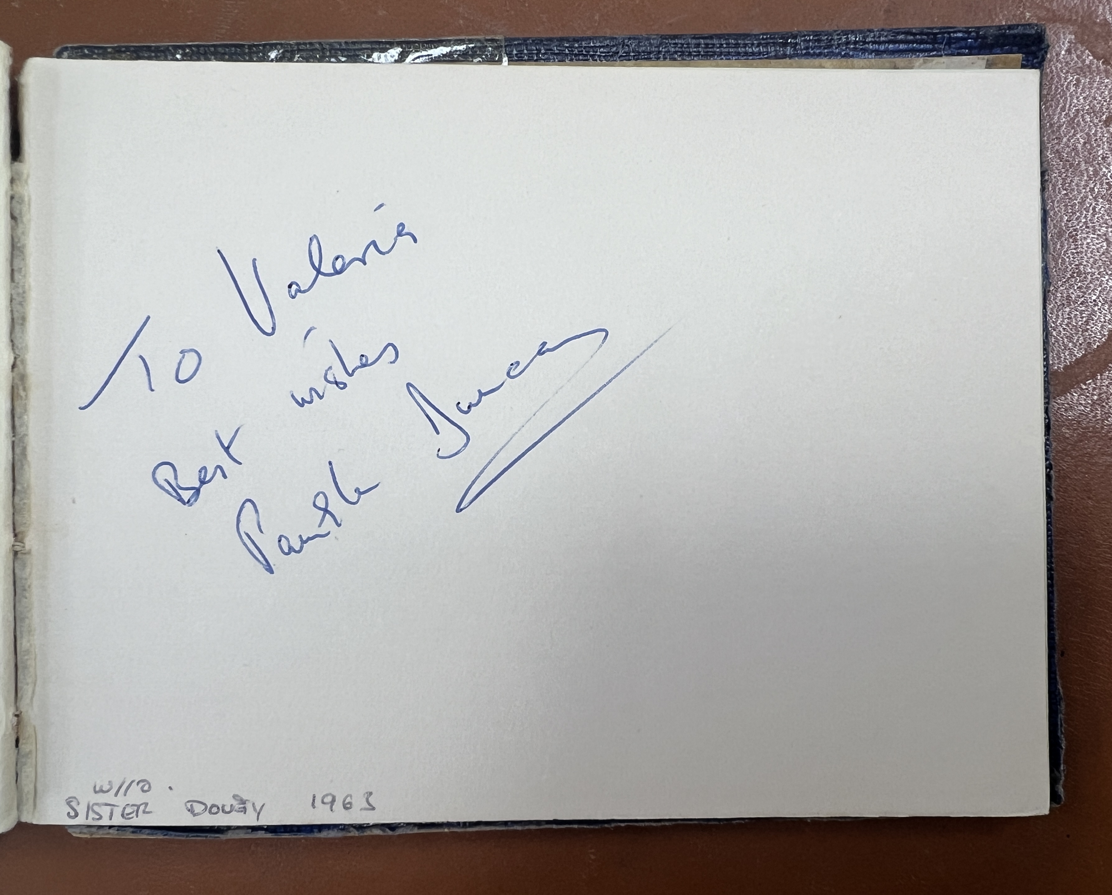 A 1960's autograph album containing autographs of various celebrities including Cliff Richard, - Image 32 of 37