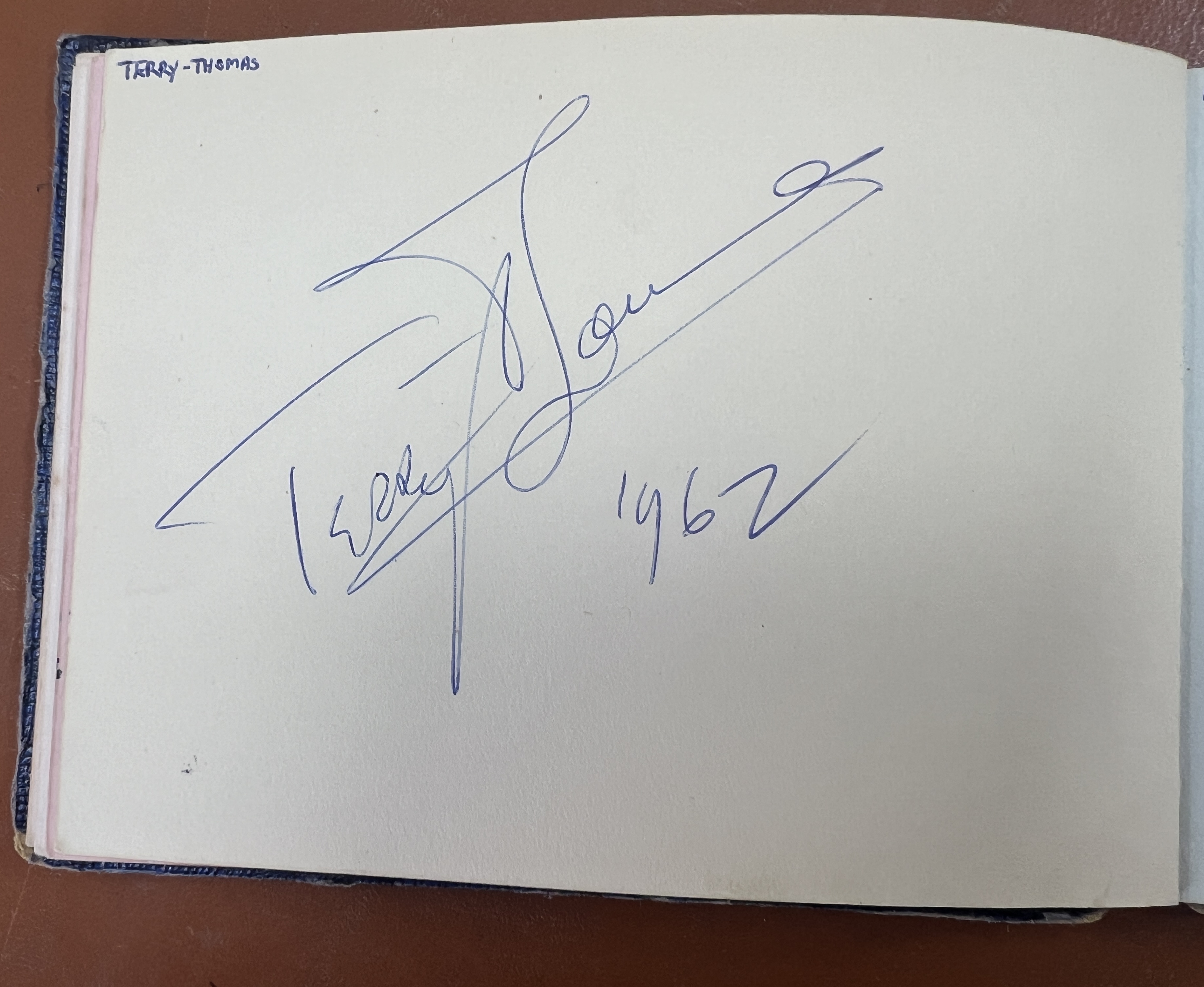 A 1960's autograph album containing autographs of various celebrities including Cliff Richard, - Image 26 of 37