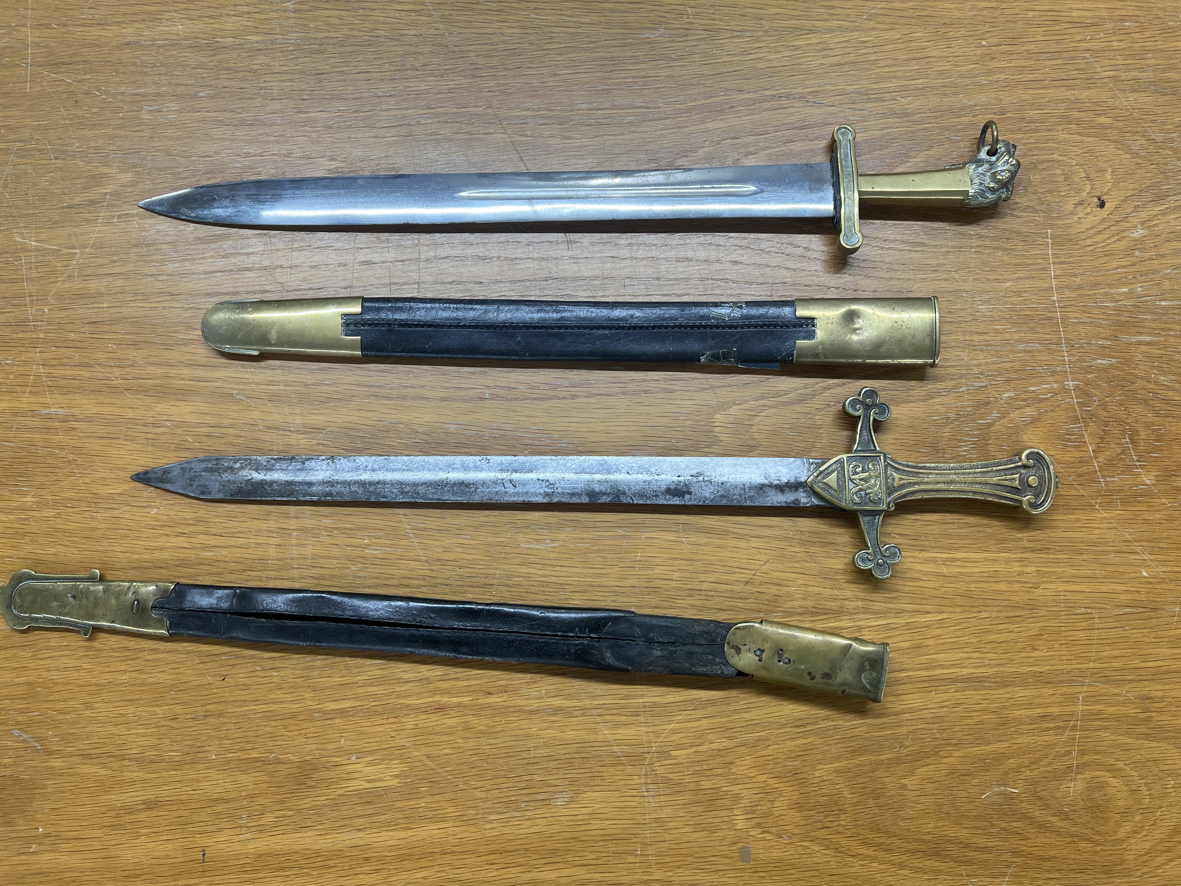 Updated lot info (if 8 swords, top-down. Title & Description) - A Collection of Eight Swords - Image 2 of 2