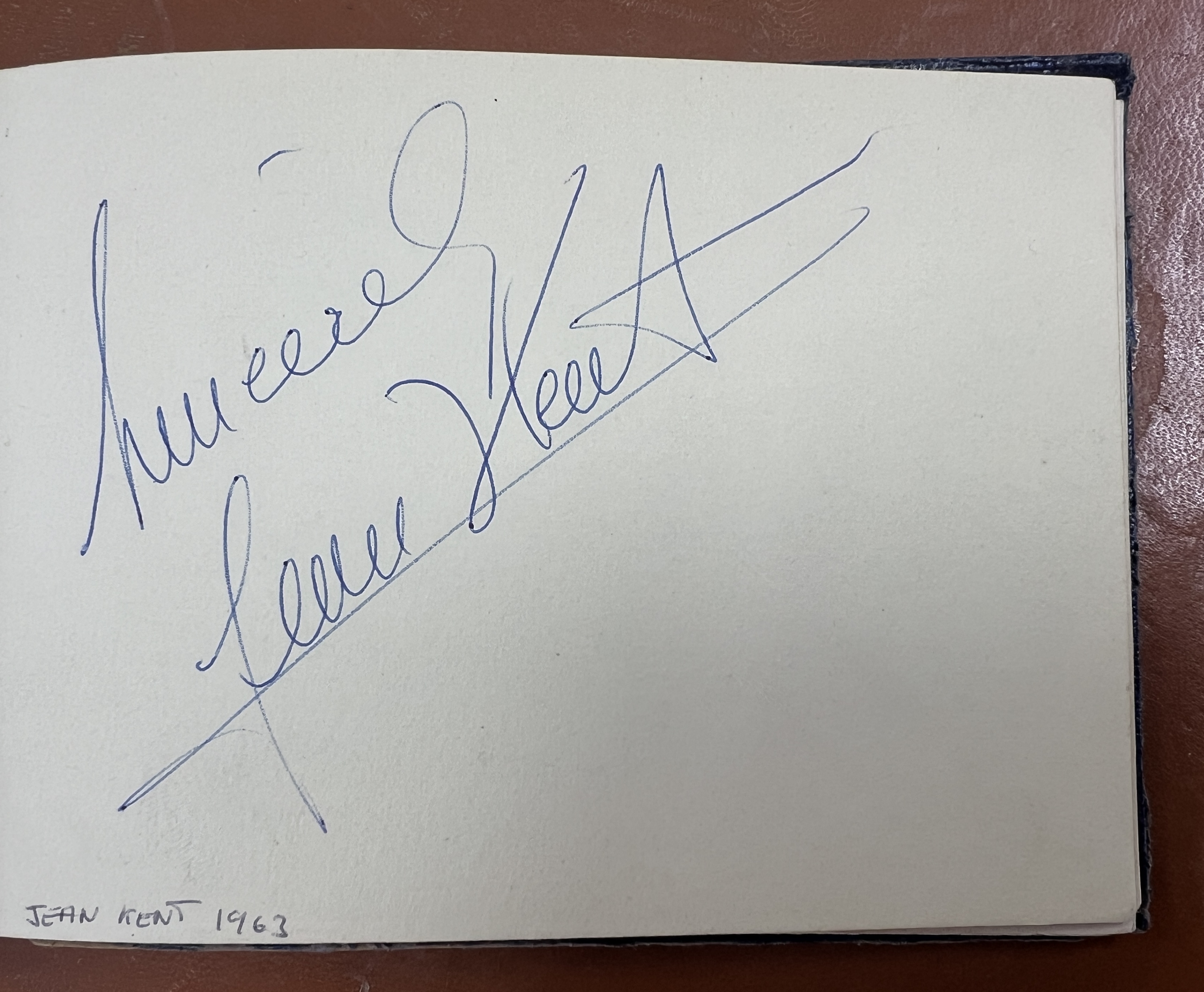 A 1960's autograph album containing autographs of various celebrities including Cliff Richard, - Image 25 of 37