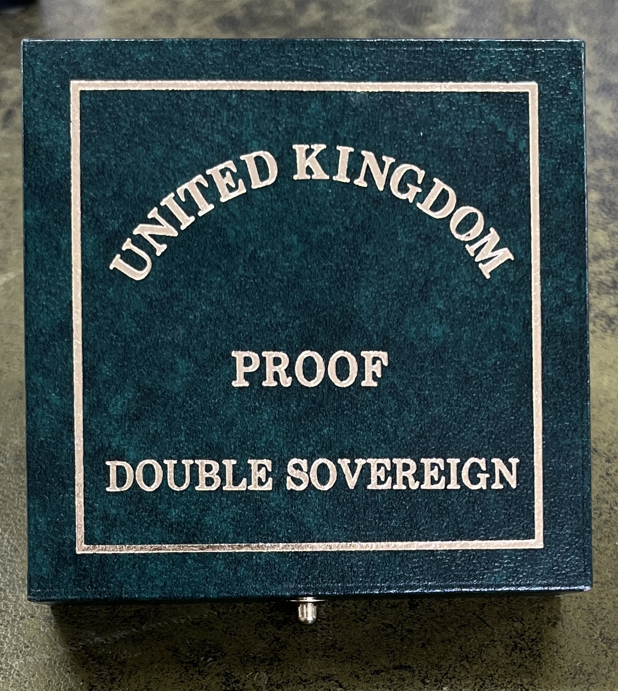 Royal Mint, a UK proof QEII double sovereign dated 1993 with certificate number 117, 15.98g, in - Image 2 of 4