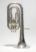 A Horn (Baritone) B955-845535, Besson Sovereign with Denis Wick, London, mouthpiece.