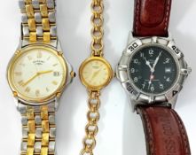 A collection of dress watches (3).