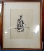 Two 19th century etchings.