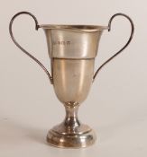 Silver two handled trophy, inscribed L.M & S Railway Derby 1932,h.10cm, 42.5g.