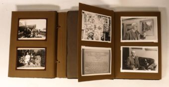 Two Early 20th Century Photo Albums containing a quantity of amateur photography photos and family