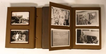 Two Early 20th Century Photo Albums containing a quantity of amateur photography photos and family