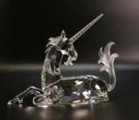 Swarovski boxed Unicorn from the Fabulous Creatures collection