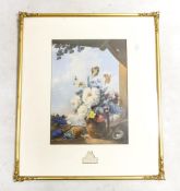 BAXTER, George (1804–1867), The Gardener's Shed, Chromolithograph Print. Height not incl. frame: