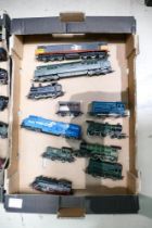 A Collection of Model Railway Locomotives and Wagons to include Bachmann 3091 Conrail, lima