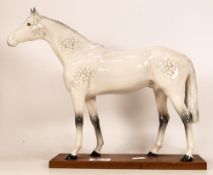 Beswick Large Grey Racehorse 1564