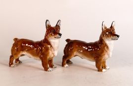Royal Doulton Corgi Dog Figures Hn2558 (2)