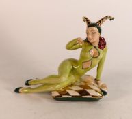Kevin Francis / Peggy Davies Open Edition Exotic Figure Masquerade ,Boxed with Certificate