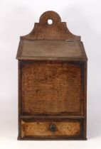 Georgian Oak Candlebox, height 44cm