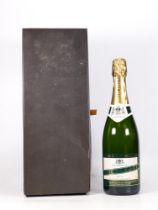Boxed Veuve Hennerick 70cl bottle of Marks & Spencer's Champagne