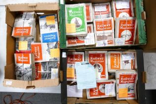 A Large Quantity of The Railway Magazine, mostly from the 1930's to 1960's period. (3 Tray)