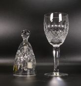 Boxed Waterford Crystal Tall Colleen Claret Glasses & similar Listmore Bell, height of glass 16.
