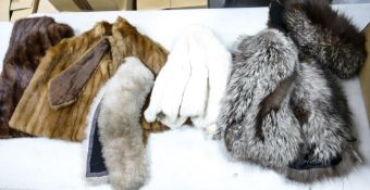 A collection of Vintage Ladies Fur Stoles