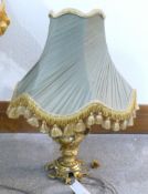 gilt bronze / brass lamp