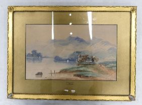STEAD, Frederick (1863-1940), "Ballynnlish.", Watercolour, Framed and Glazed with title to mount,