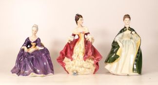 Royal Doulton Lady Figures Hn2229, Premiere Hn2343 & Charlotte Hn2421(3)