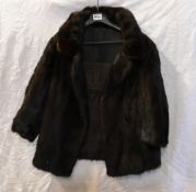 Vintage Fur ladies short jacket. Approx size 12