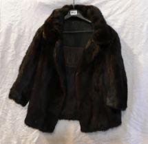 Vintage Fur ladies short jacket. Approx size 12