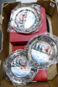 Three Boxed Spode Limited edition Battle of Britain Anniversary Plates