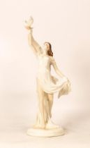 Royal Worcester Lady Figure Spirit of Peace , limited edition with cert