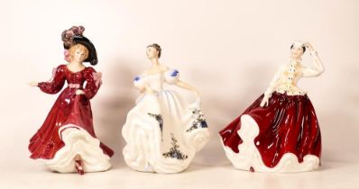 Royal Doulton Lady Figures to include Gail Hn2937, Patricia Hn3265 & Beatrice Hn3263(3)