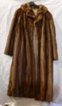 Vintage Fur ladies three quarter jacket. Approx size 12