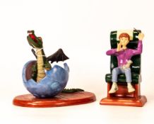 Royal Doulton Harry Potter Figures The Birth of Norbert & Run & Scabbers (2)