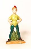 Beswick Gold Oval Back stamp Figure Peter Pan