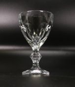 Boxed De Lamerie Fine Bone China Lead Crystal Undecorated Water Goblets x 6