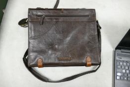John Lewis Hidesign Branded Mens Bag Satchel Shoulder Bag