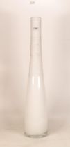 Large Modernist LSA International Glass Vase, height 50cm