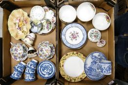 A mixed collection of items to include Royal Stafford, Crown Staffs, Colclough, Doulton Everyday,