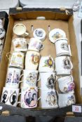 A collection of Royal Commemorative & similar Mugs & Tankards
