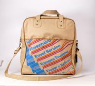 Vintage American Express Canvas Bag. Height approx: 37cm