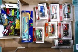 A Collection of Toy cars to include Boxed Lledo Models of Days Gone, Corgi Plaxtons paramount 3500