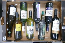 A collection of Vintage Wines to include Porcupine Ridge, Tenda , Tintern Parva, Campaneo etc (8)