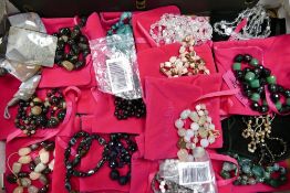 A collection of Lola Rose Bagged Costume Jewellery including beads, necklaces & similar