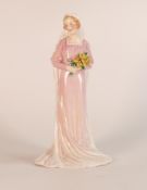 Royal Doulton early figure The Bride HN1610, dated 1936, a.f. Some loss to petals and several