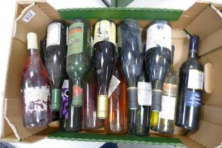 A collection of Vintage Wines to include Jacobs Creek, Domaine Voasrice, Corvo Duca Di