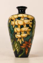 Moorcroft Wisteria vase. MCC collectors club piece, dated 1998. Height 16cm, boxed