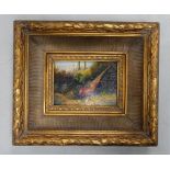 A Thornburn signed Oil on canvas after Archibold Thorbin with image of Wild Pheasant, frame size