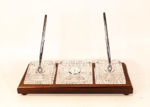 Waterford crystal desk tidy
