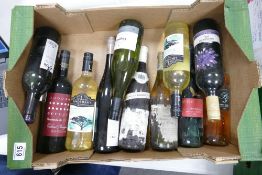 A collection of Vintage Wines to include Viognier, Lindemans, Wolf Blass Red Label etc (11)