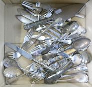 A Mixed Collection of Silverplated Cutlery
