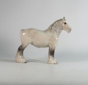 Beswick grey 818 Shire horse